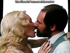 Jessie St James, Aaron Stuart in sexy 80's porn blondie